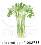 3d Bunch Of Celery