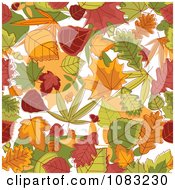 Poster, Art Print Of Background Of Autumn Leaves