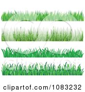 Clipart Grass Border Elements Royalty Free Vector Illustration