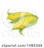 Poster, Art Print Of 3d Ears Of Sweet Corn