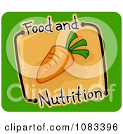 Poster, Art Print Of Nutrition Carrot Icon