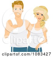 Poster, Art Print Of Active Fitness Couple