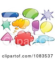 Poster, Art Print Of Colorful Chat Bubbles