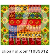 Clipart Tribal Design Element Borders 2 Royalty Free Vector Illustration