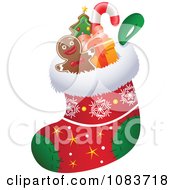 Poster, Art Print Of Stuffers In A Christmas Stocking