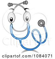 Clipart Stethoscope Character Royalty Free Vector Illustration