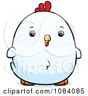 Poster, Art Print Of Chubby Rooster Chick