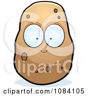 Big Eyed Potato Character