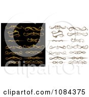Clipart Golden Rules Borders And Frames Royalty Free Vector Illustration