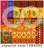 Poster, Art Print Of Tribal Design Element Borders 12