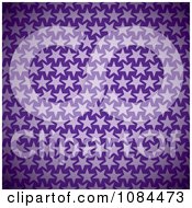 Poster, Art Print Of Purple Star Pattern Background