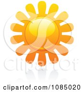 Poster, Art Print Of Hot Summer Sun And Reflection 16