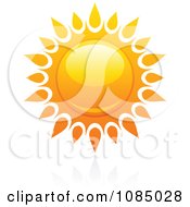 Poster, Art Print Of Hot Summer Sun And Reflection 13