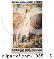 Poster, Art Print Of Liberty With A Rainbow