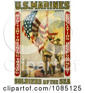 Marines Raising The American Flag
