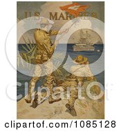 Poster, Art Print Of Soldiers Using Signal Flags