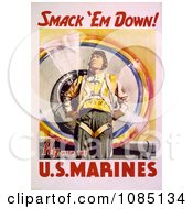 Poster, Art Print Of Us Marine Pilot