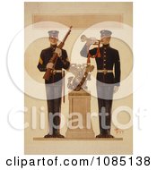 Poster, Art Print Of Two Marine Soldiers