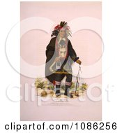 Chippeway Chief Free Historical Stock Illustration