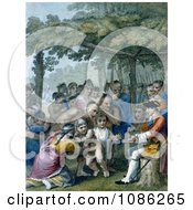 Poster, Art Print Of The Indians Delivering Up The English Captives To Colonel Bouquet