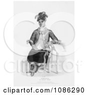 Ojibway Woman Free Historical Stock Illustration by JVPD