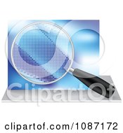 Poster, Art Print Of Quality Control Magnifying Glass Icon