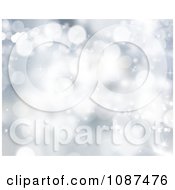 Clipart Silver Christmas Light Background 1 Royalty Free Illustration
