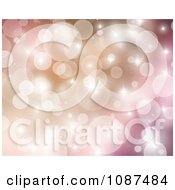 Clipart Colorful Pastel Background Of Sparkly Lights 2 Royalty Free Illustration