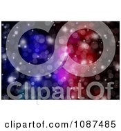 Clipart Colorful Background Of Sparkly Lights Royalty Free Illustration