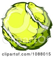 Poster, Art Print Of Yellow Tennis Ball
