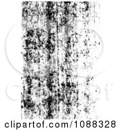 Black And White Peeling Paint Grunge Overlay