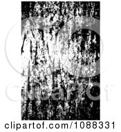 Clipart Black And White Grunge Overlay 1 Royalty Free Vector Illustration