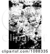 Clipart Black And White Grunge Overlay 3 Royalty Free Vector Illustration