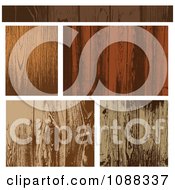 Poster, Art Print Of Wooden Plank Textures