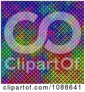 Clipart Colorful Mesh Kaleidoscope Background Royalty Free CGI Illustration