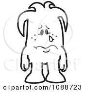 Poster, Art Print Of Sad Crying Squiggle Guy