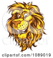 Poster, Art Print Of Friendly Male Lion Mascot