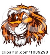 Poster, Art Print Of Friendly Tiger Mascot Face