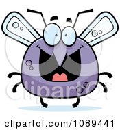 Poster, Art Print Of Chubby Grinning Mosquito