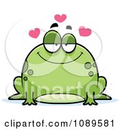 Poster, Art Print Of Chubby Infatuated Frog