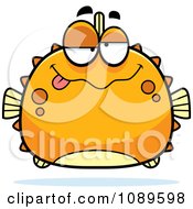 Chubby Drunk Orange Blowfish
