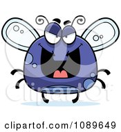 Poster, Art Print Of Chubby Evil Purple Fly