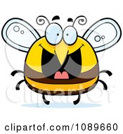 Poster, Art Print Of Pudgy Grinning Bee