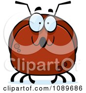 Clipart Pudgy Surprised Ant Royalty Free Vector Illustration