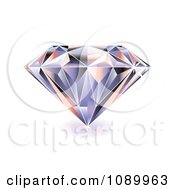 Clipart 3d Sparkly Diamond Royalty Free Vector Illustration by michaeltravers #COLLC1089963-0111