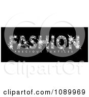Poster, Art Print Of Fashion Spelled With Diamonds