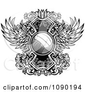 Ornate Winged Volleyball