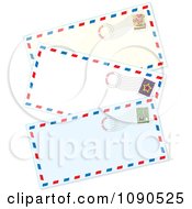 Three Postmarked Air Mail Envelopes