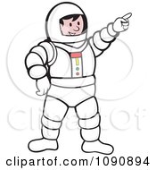 Pointing Astronaut