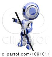 Poster, Art Print Of 3d Pointing Robot
